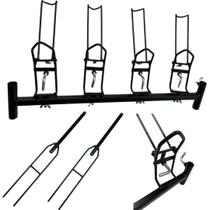 Suporte para Vara de Pesca 4 posições 50cm Tilapeiro Suporte para Vara de Pesca 4 posições 50cm Tilapeiro