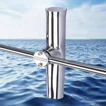 Suporte Para Vara De Pesca Em Aço Inoxidável Com Montagem Lateral Para Trilho De 7/8-1" Acessórios Suporte Para Vara De Pesca Em Aço Inoxidável Com Montagem Lateral Para Trilho De 7/8-1" Acessórios