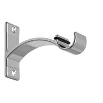 Suporte para Varão de Cortina 19mm Médio Alumínio Perfil