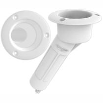 Suporte para varetas e copos Mate Series Plastic 30 com dreno - branco Suporte para varetas e copos Mate Series Plastic 30 com dreno - branco