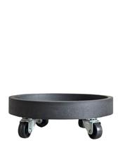 Suporte Para Vaso 22cm Com Rodízios PP