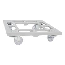 Suporte Para Vaso 25cm Quadrado Com Rodízio Até 135kg