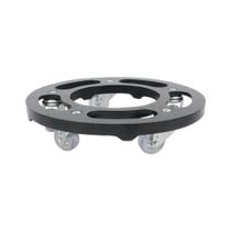 Suporte Para Vaso 30cm em Alumínio Rodas Silicone Em Gel Até 170kg