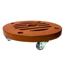 Suporte Para Vaso de Planta com Rodinhas de Gel 30cm Suporte Para Vaso de Planta com Rodinhas de Gel 30cm