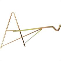 Suporte Para Vaso Iguatemi ''A'' N.2 Gancho Reforcado Bicromatizado 43 - Kit C/5 Suporte Para Vaso Iguatemi ''A'' N.2 Gancho Reforcado Bicromatizado 43 - Kit C/5