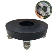 Suporte Para Vaso Redondo Roda Silicone Gel Cores