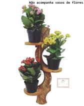 suporte para vasos de flores madeira de demolição jardim vertical parede decoração jardim