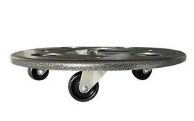 Suporte Para Vasos De Plantas 30cm Rodas Em PP Capacidade De Peso Ate 100KGS