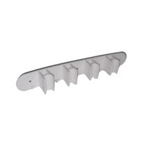 Suporte para Vassoura de Parede Branco Suporte para Vassoura de Parede Branco