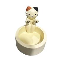 Suporte Para Velas De Gatinho Fofo, Criativo, Em Forma De Gato, Aromaterapia, Decoração Durável