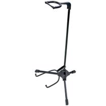 Suporte para violão Ibox gt1 com apoio e trava no braço preto.