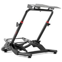 Suporte para Volantes SGT Preto Pedais Ajustáveis Regulagem de Altura Extreme Racing