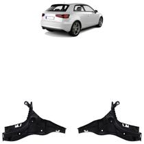 Suporte Parachoque Traseiro A3 Hatch 2014 2015 2016 Preto Liso