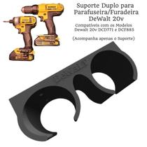 Suporte Parafusadeira E Furadeira Dewalt 20v Dcd771 Dcf885 Organização de Ferramentas