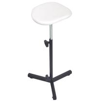 Suporte Parapé Tripé Pedicure articulado Desmontável Almofada Estofada Branca For ty Store