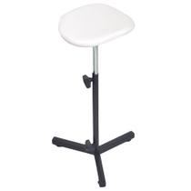 Suporte Parapé Tripé Pedicure articulado Desmontável Almofada Estofada Branco For ty Store