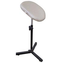Suporte Parapé Tripé Pedicure articulado Desmontável Almofada Estofada Pérola For ty Store