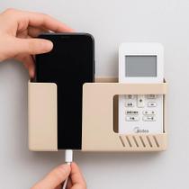 Suporte pAREde Adesivo Multiuso Porta Celular Controle televisao tv ar condionado DUPLO Universal Para Carregar UNIVERSA