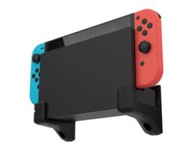 Suporte Parede Compatível Dock Nintendo Switch Oled Branco Suporte Parede Compatível Dock Nintendo Switch Oled Branco