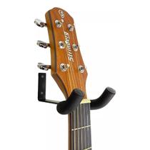 Suporte Parede Fixo Para Violão Guitarra Ukulele Baixo Saty