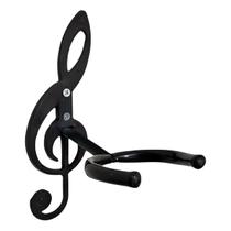 Suporte Parede Forte Violão Guitarra Violino Baixo Clave Sol