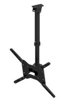 Suporte pata tvs de teto suporte inclinado para tvs de lcd led plasma 4k e curva tela de 32 a 65 polegadas