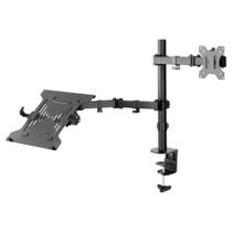 Suporte PCYes para Monitor e Notebook, Articulação Dupla - PLMSMN1A
