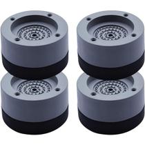 Suporte Pé Para Máquina de Lavar Secadora Lava e Seca Nivelador Anti-Ruído Vibração - Kit 04 Pcs Suporte Pé Para Máquina de Lavar Secadora Lava e Seca Nivelador Anti-Ruído Vibração - Kit 04 Pcs