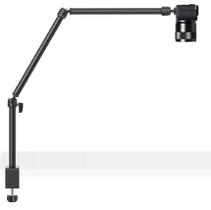 Suporte,Pedestal,Braço Articulado p/Câmera DSLR,Iluminador/Tubo de LED,Ring Light,Microfone,1/4"