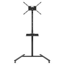 Suporte Pedestal Class Chão Tv/monitor 19 Até 56 C/ Rodízio