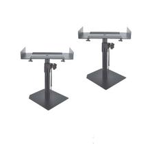 Suporte/Pedestal de Mesa p/ Monitor de Referência/Studio KRK, Yamaha, Edifier, c/Travas, Par