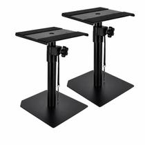 Suporte/Pedestal de Mesa p/Monitor de Referência/Studio KRK,Yamaha,Edifier,JBL,Altura Regulável,Par