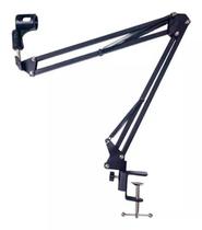 Suporte Pedestal Mesa Knup Microfone Condensador Articulável Suporte Pedestal Mesa Knup Microfone Condensador Articulável