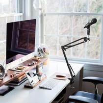 Suporte Pedestal Mesa Knup Microfone Condensador Articulável
