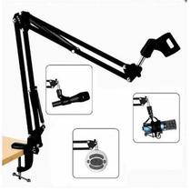 Suporte Pedestal Mesa para Microfone Condensador Articulável