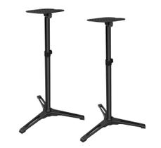 Suporte Pedestal Monitor De Referência Studio Alumínio Compatível Rokit 5 6 8, HS8 HS7 HS5, Caixas Acústicas Bookshelf Hi end