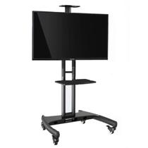 Suporte Pedestal Móvel De Chão Para TVs Planas e Curvas de 32" a 75" Polegadas