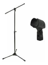 Suporte pedestal p/ microfone estante rmv pssu0142 c/ cachimbo