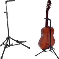 Suporte Pedestal Visão Musical para Instrumento de Cordas com Trava Guitarra Violão Baixo