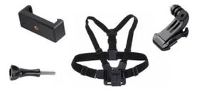 Suporte Peito Celular Câmera Esportiva Peitoral Moto Bike