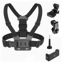 Suporte Peitoral Celular compativel GoPro Giro 360 Câmera