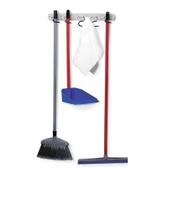 Suporte Pendurador De Vassoura 9 Ganchos Niquelart N347