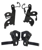 Suporte Pisca Dianteiro E Traseiro Nxr Bros 150 12-15 4peças Suporte Pisca Dianteiro E Traseiro Nxr Bros 150 12-15 4peças