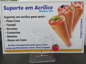 suporte pizza cone e casquinha de sorvete