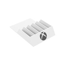 Suporte PLA 3D Impresso para 5 Jogos: Organização Compacta e Eficiente