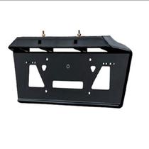 Suporte Placa Com Lanterna Led Cristal Universal