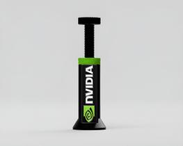 Suporte Placa De Vídeo Ajustável De 7 A 12,5cm Nvidia Preto