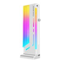 Suporte Placa de Vídeo Vertical Branca Coolmoon Led Argb 5v Suporte Placa de Vídeo Vertical Branca Coolmoon Led Argb 5v