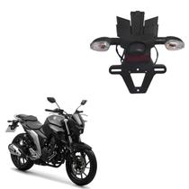 Suporte Placa Paralama B Piscas Refletor Lanterna Fazer 250