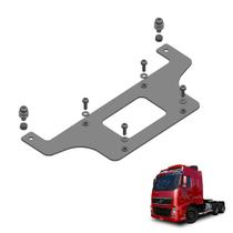 Suporte Placa Volvo Fh Com Parafuso 2018 2019 2020 Traseiro